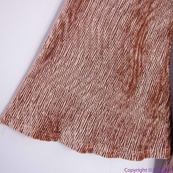 Eloquii‎ Flare sleeve textured velvet dress, 24 - Picture 6 of 16